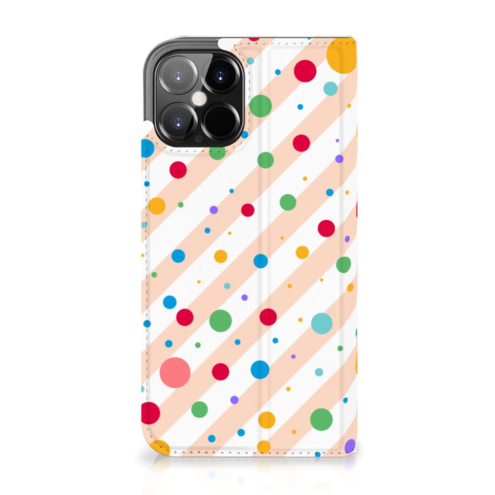 iPhone 12 Pro Max Hoesje met Magneet Dots - B2C Telecom