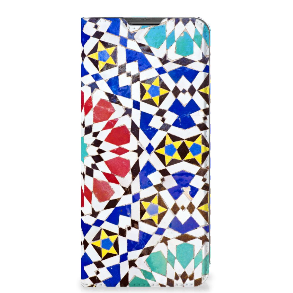 Motorola Moto G22 Standcase Mozaïek - B2C Telecom