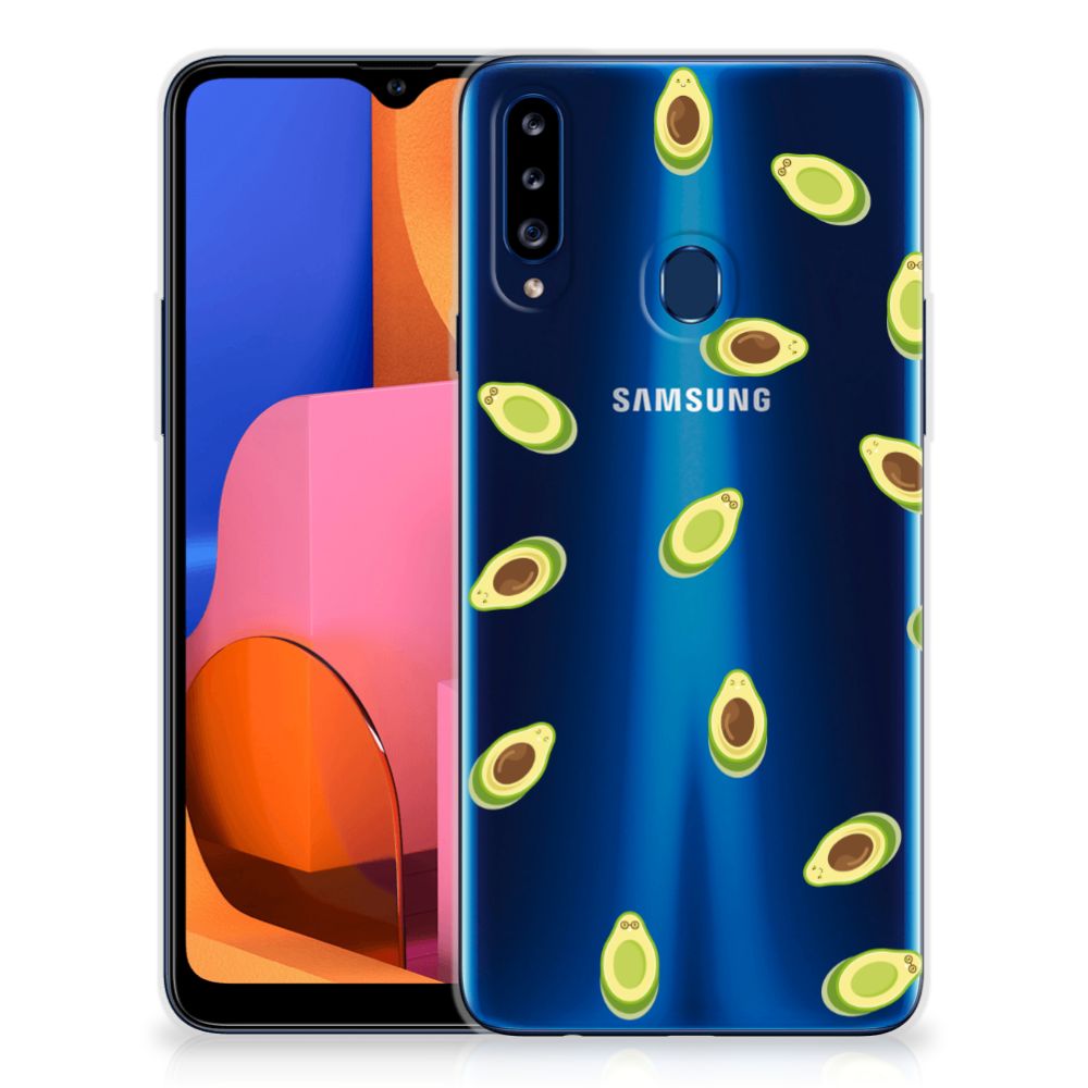 Samsung Galaxy A20s Siliconen Case Avocado B2C Telecom