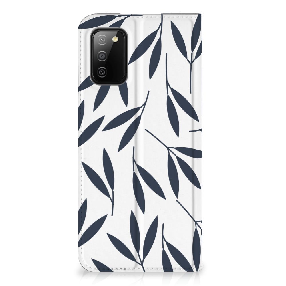 Samsung Galaxy M02s | A02s Smart Cover Leaves Blue - B2C Telecom