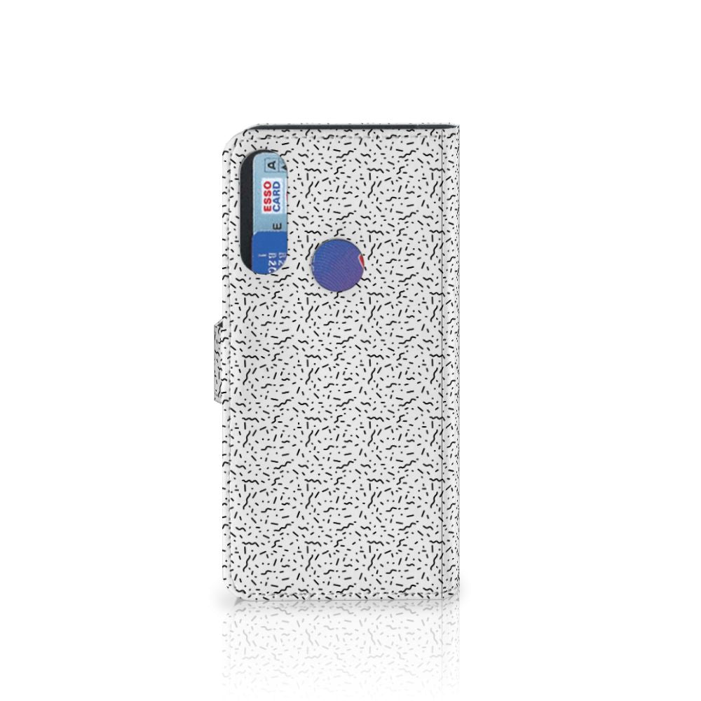 Alcatel 1S 2020 Telefoon Hoesje Stripes Dots
