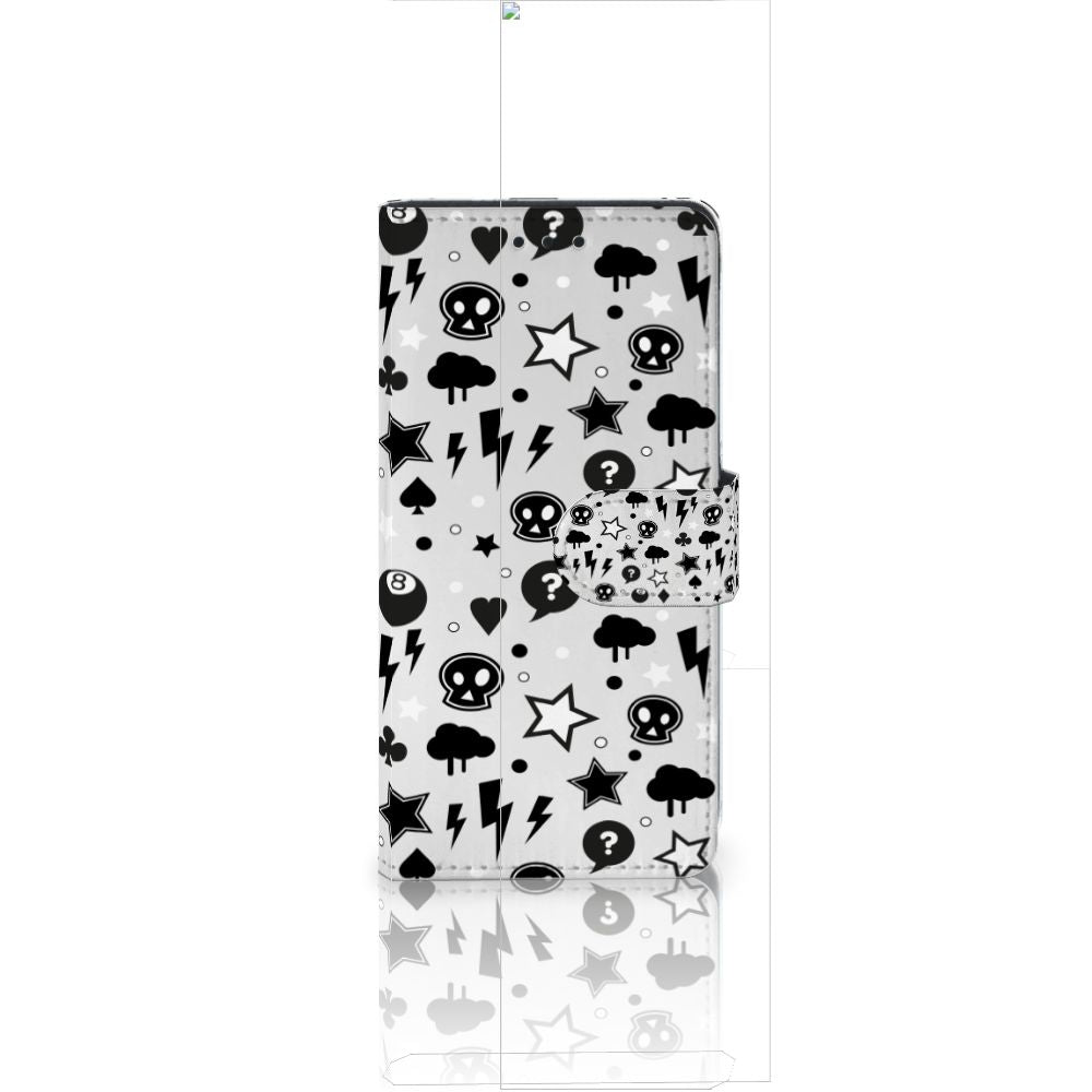 Telefoonhoesje met Naam Huawei Ascend P8 Lite Silver Punk