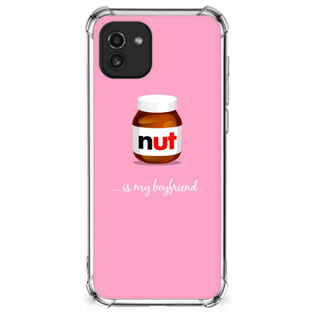 Samsung Galaxy A03 Beschermhoes Nut Boyfriend B2C Telecom