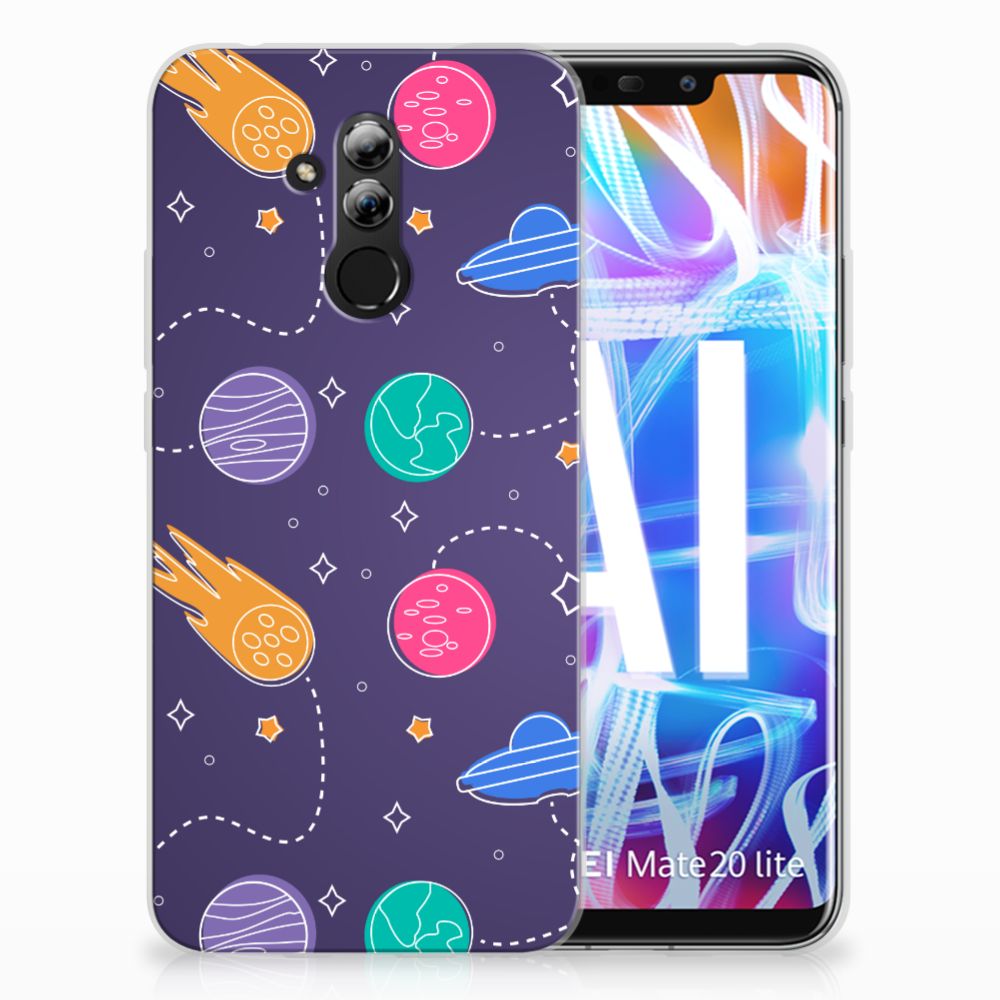 Huawei Mate 20 Lite Silicone Back Cover Space