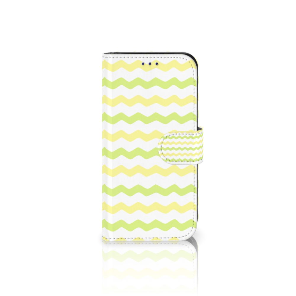 Samsung Galaxy S10e Telefoon Hoesje Waves Yellow
