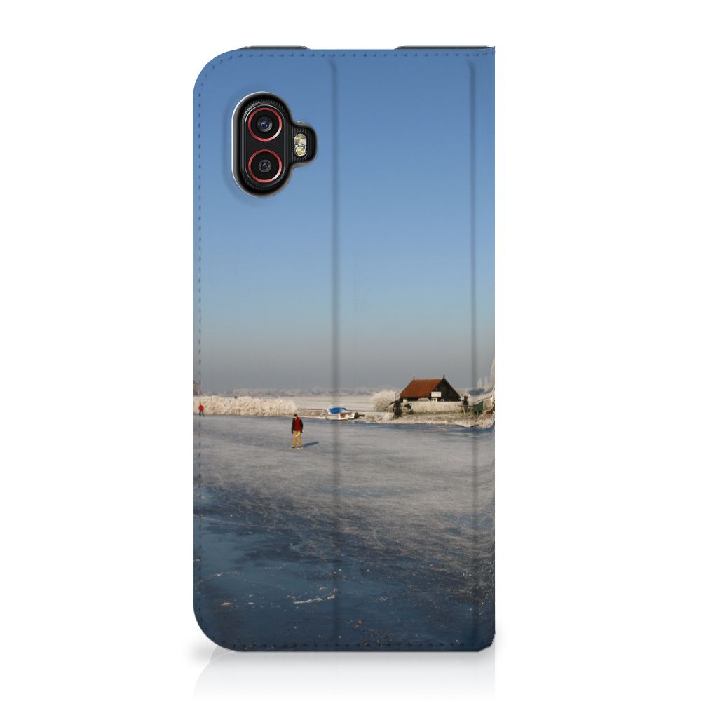 Samsung Galaxy Xcover 6 Pro Book Cover Schaatsers - B2C Telecom