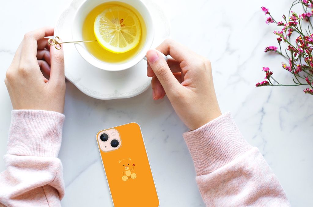 iPhone 13 mini Telefoonhoesje met Naam Baby Beer B2C Telecom