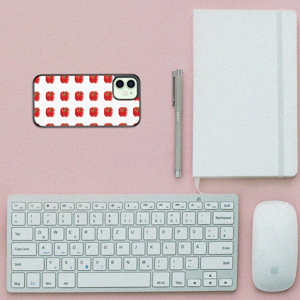 iPhone 12 Mini Silicone Case Paprika Red B2C Telecom