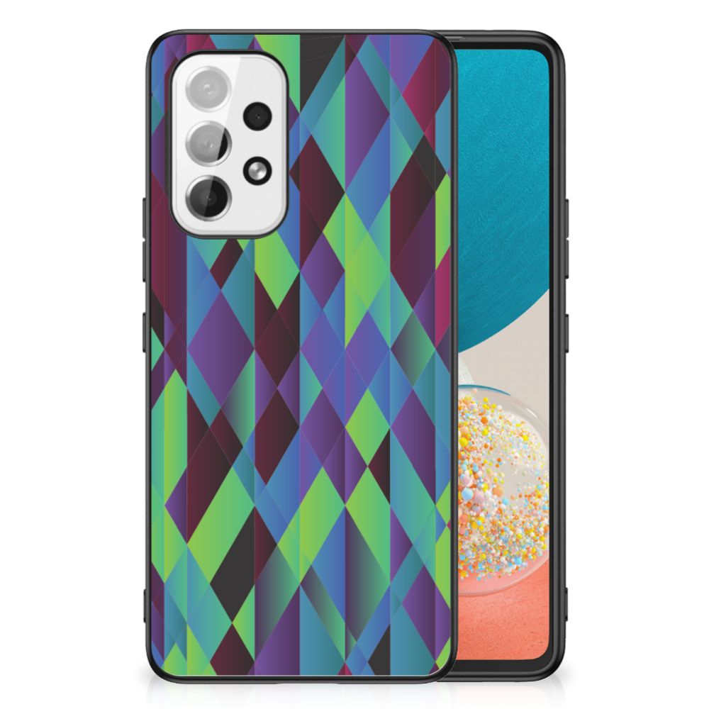 Samsung Galaxy A53 Backcover Abstract Green Blue