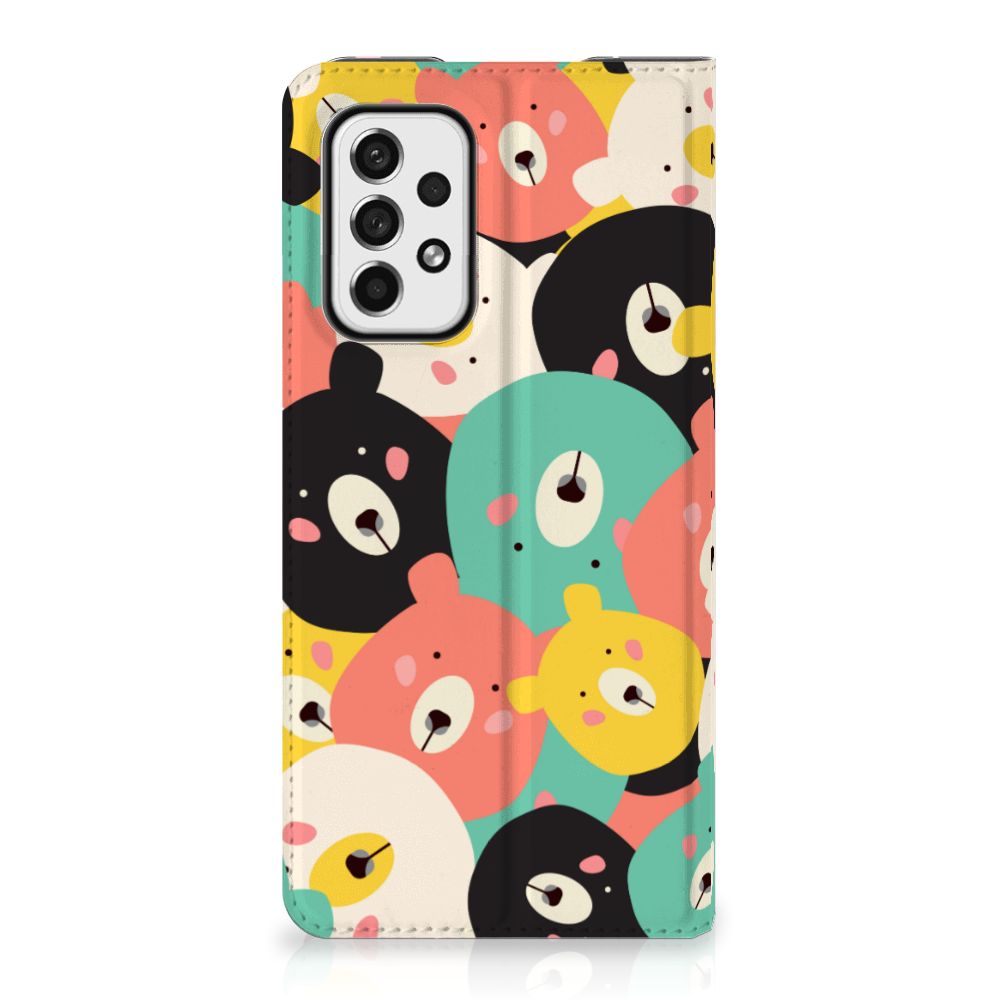 Samsung Galaxy A73 Magnet Case Bears - B2C Telecom