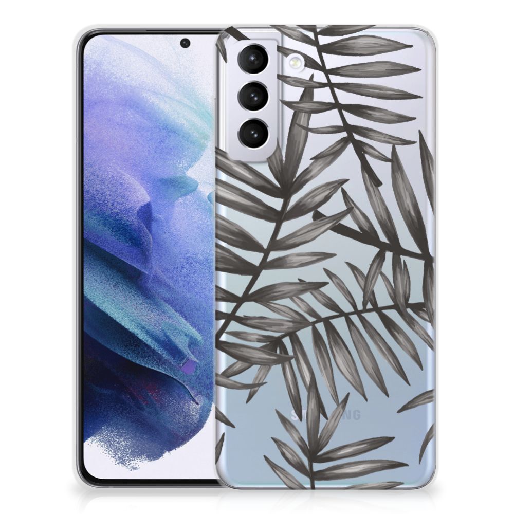 Samsung Galaxy S21 Plus TPU Case Leaves Grey B2C Telecom