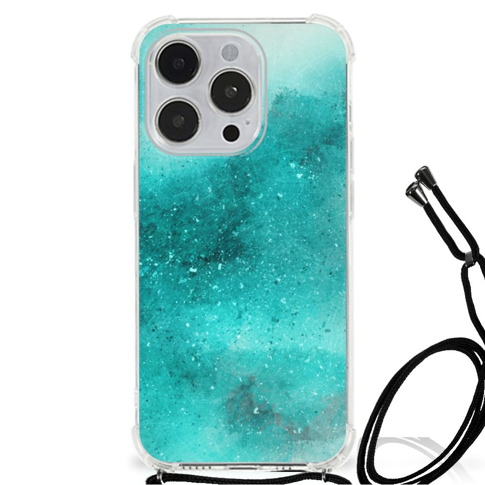 Back Cover iPhone 14 Pro Painting Blue B2C Telecom