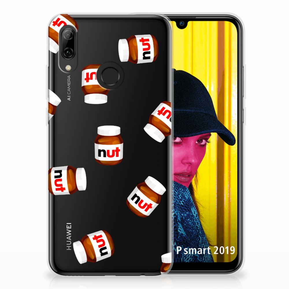 Huawei P Smart 2019 Siliconen Case Nut Jar