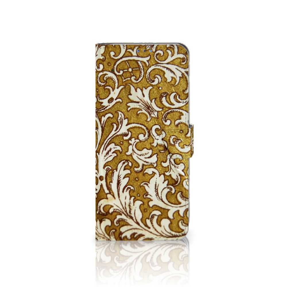 Wallet Case Motorola G8 Power Lite Barok Goud