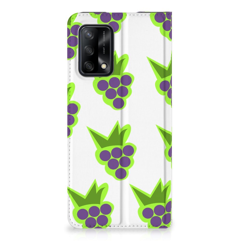 OPPO A74 4G Flip Style Cover Druiven - B2C Telecom