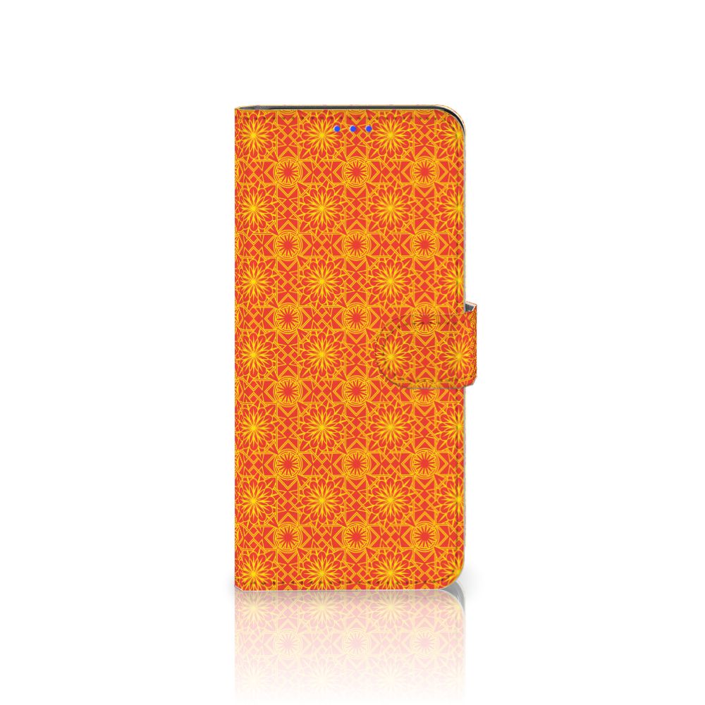 OPPO Reno5 Z | A94 5G Telefoon Hoesje Batik Oranje