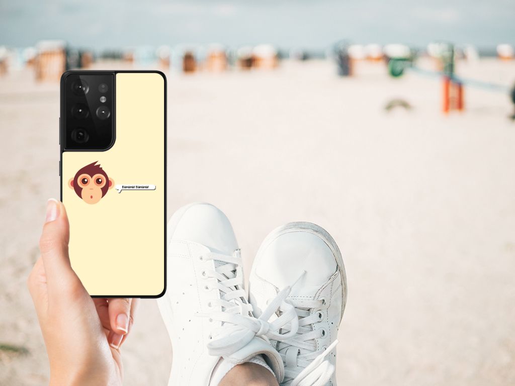 Samsung Galaxy S21 Ultra Hoesje Monkey B2C Telecom