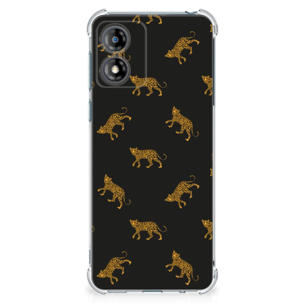 Case Anti-shock voor Motorola Moto E13 Leopards B2C Telecom