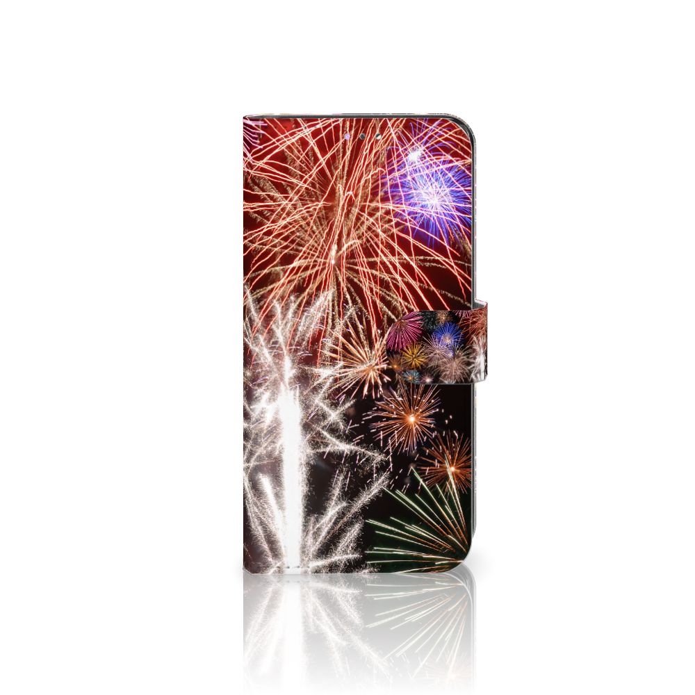 Samsung Galaxy A32 4G Wallet Case met Pasjes Vuurwerk