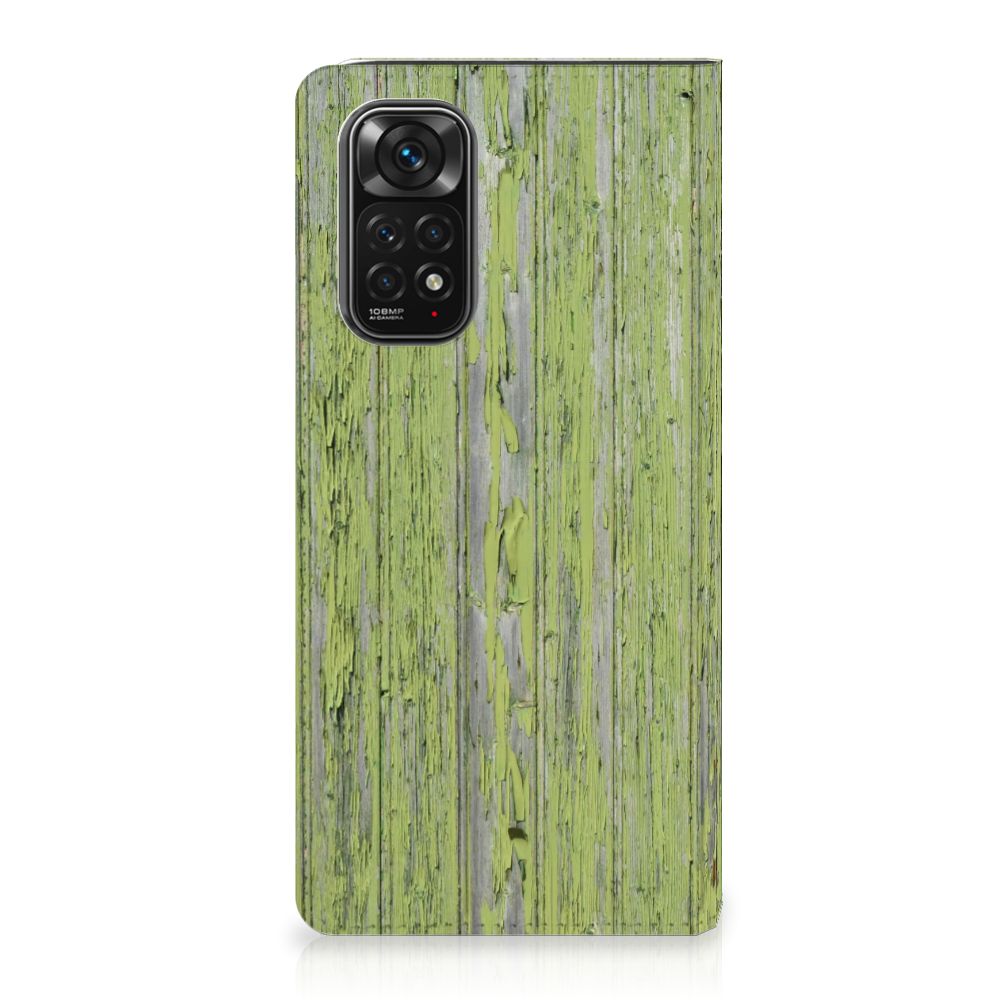 Xiaomi Redmi Note 11/11S Book Wallet Case Green Wood - B2C Telecom