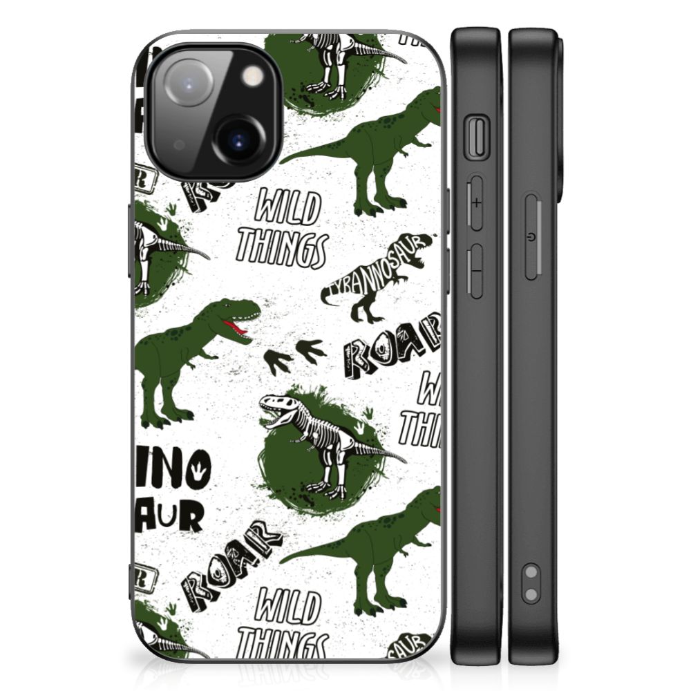 Dierenprint Telefoonhoesje voor Apple iPhone 13 Dinosaurus B2C Telecom