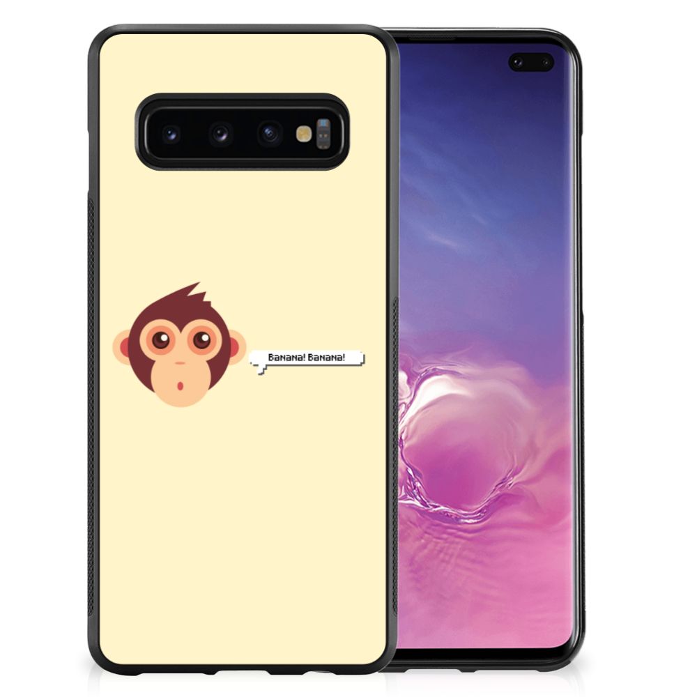 Samsung Galaxy S10+ Bumper Hoesje Monkey