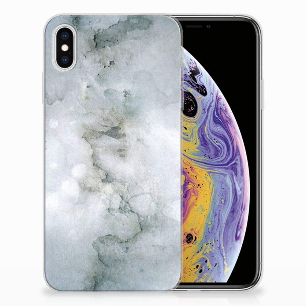 Hoesje maken Apple iPhone Xs Max Painting Grey