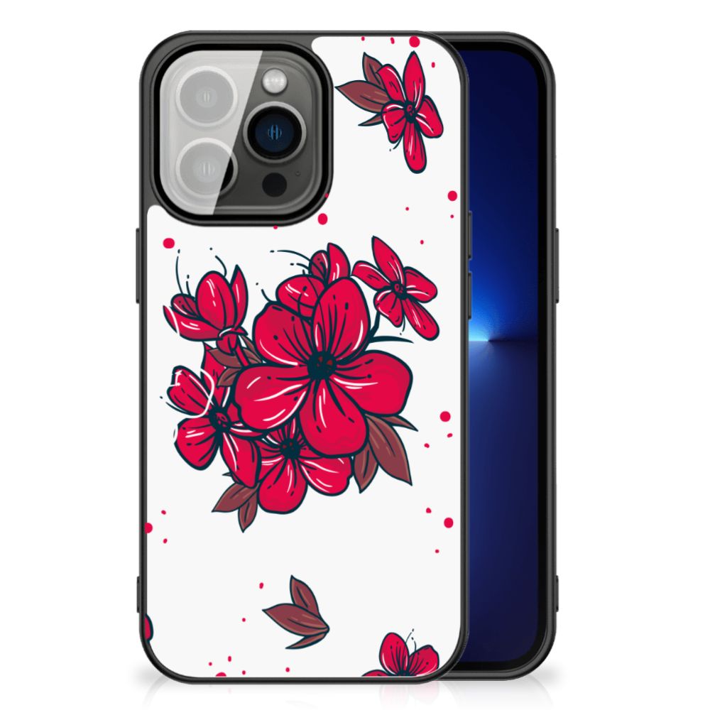 iPhone 13 Pro Bloemen Hoesje Blossom Red B2C Telecom