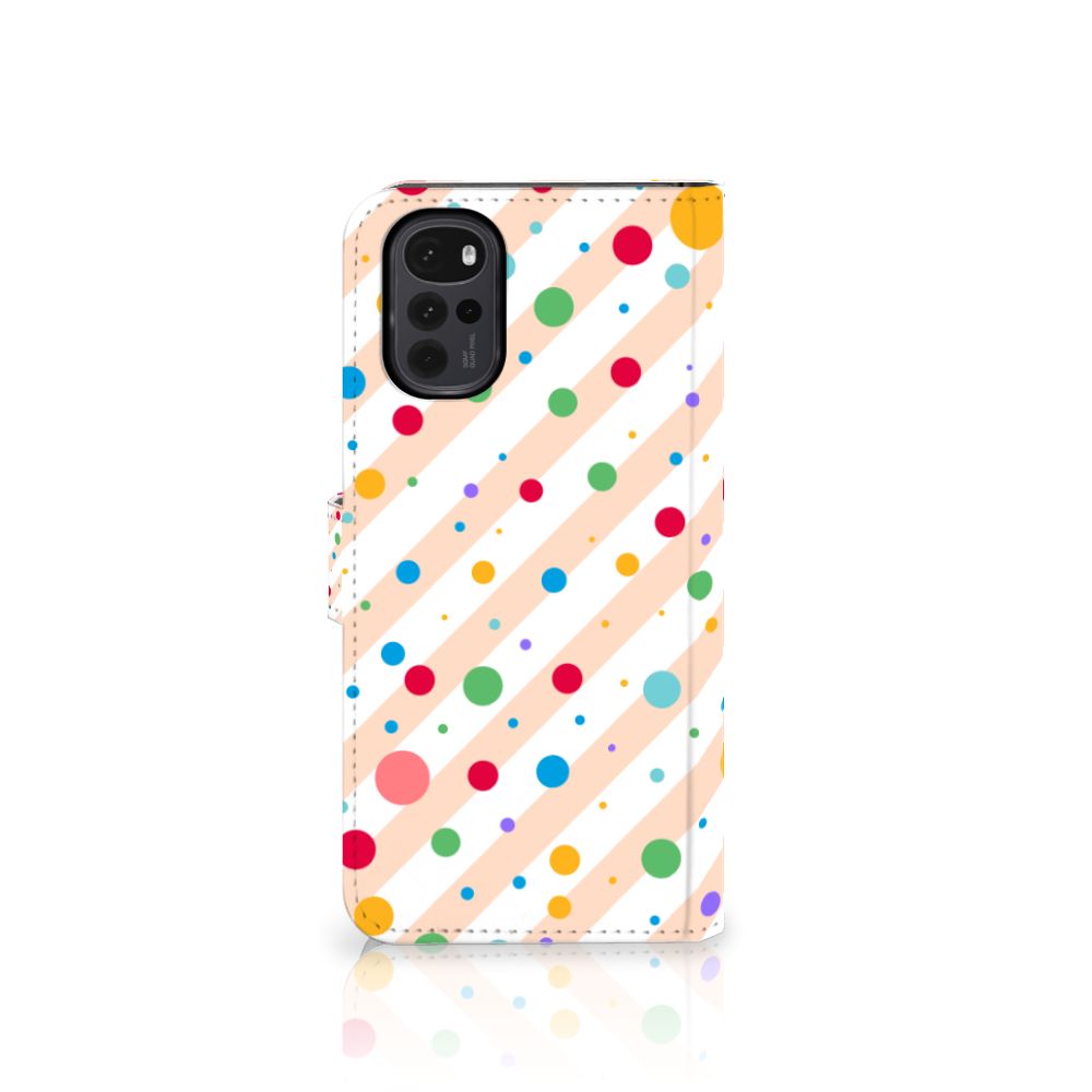 Motorola Moto G22 Telefoon Hoesje Dots