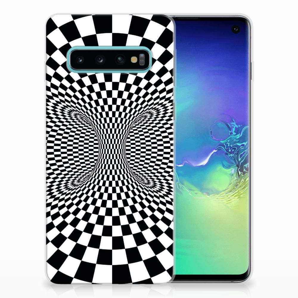 Samsung Galaxy S10 TPU Hoesje Illusie
