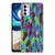 Motorola Moto G42 TPU Hoesje Abstract Green Blue B2C Telecom