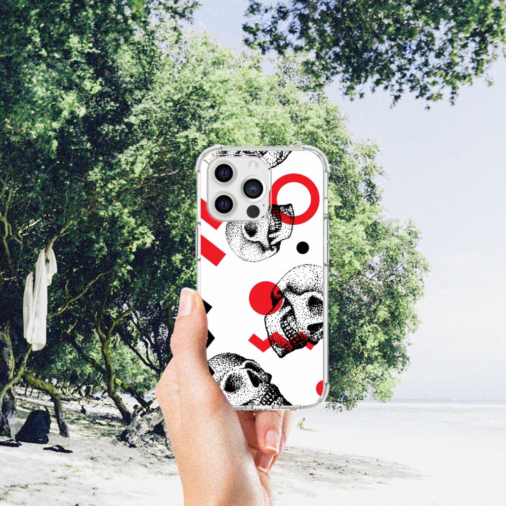 Extreme Case iPhone 13 Pro Max Skull Red - B2C Telecom