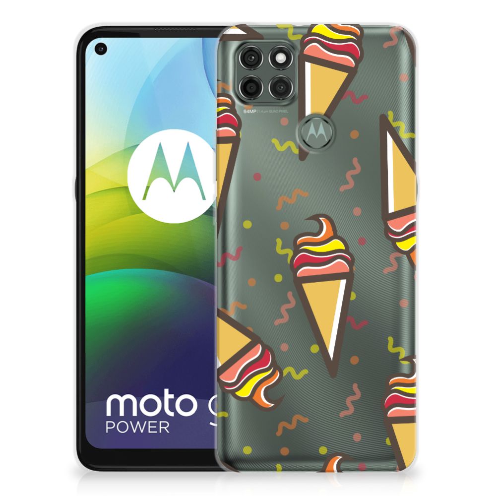 Motorola Moto G9 Power Siliconen Case Icecream B2C Telecom