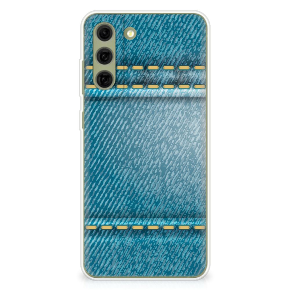 Samsung Galaxy S21FE Silicone Back Cover Jeans