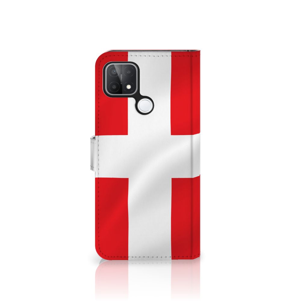 OPPO A15 Bookstyle Case Denemarken