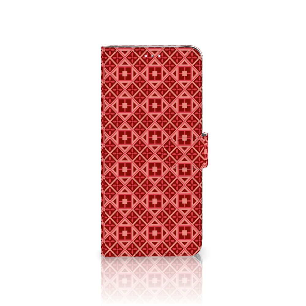 Samsung Note 10 Lite Telefoon Hoesje Batik Rood