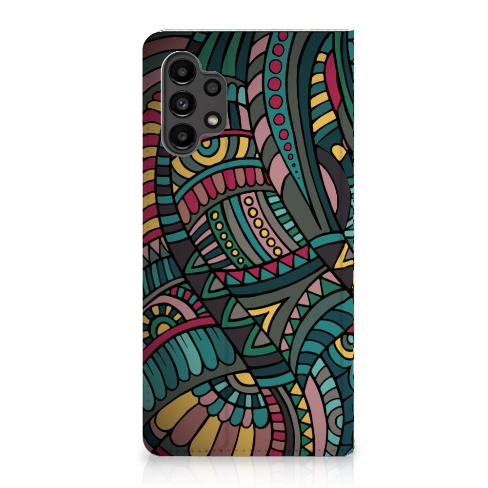 Samsung Galaxy A13 (4G) Hoesje met Magneet Aztec - B2C Telecom