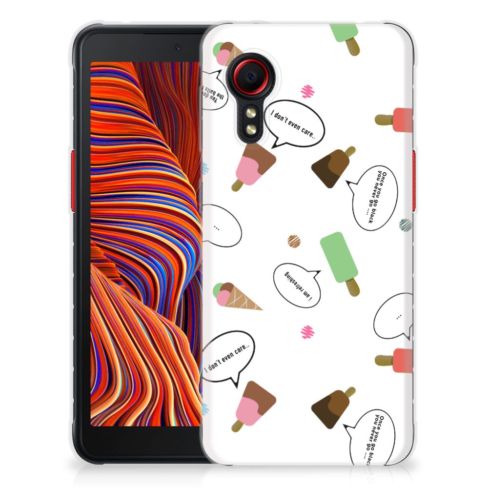 Samsung Galaxy Xcover 5 Siliconen Case IJsjes B2C Telecom