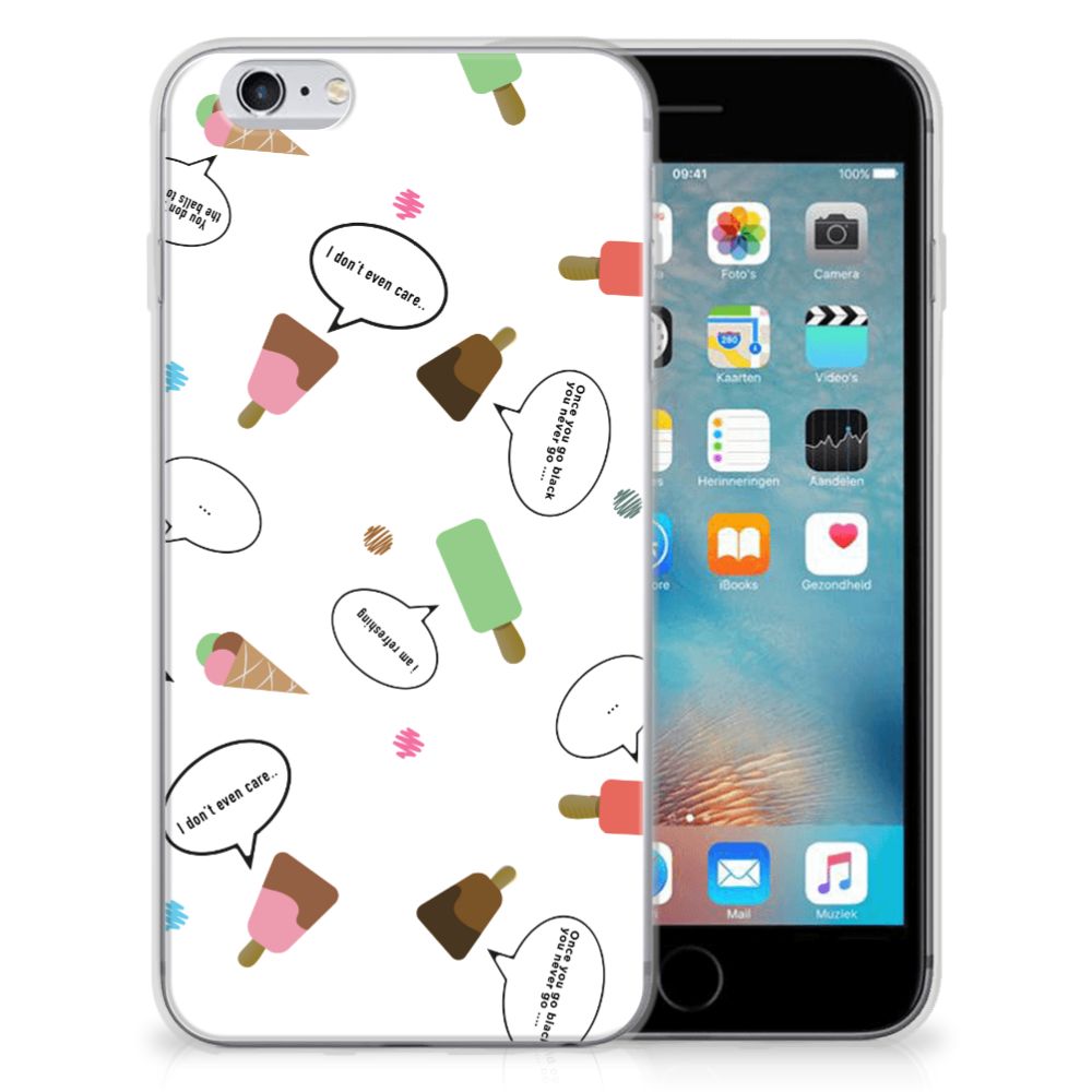 Apple iPhone 6 | 6s Siliconen Case IJsjes