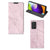 Samsung Galaxy A52 Standcase Marble Pink - Origineel Cadeau Vriendin
