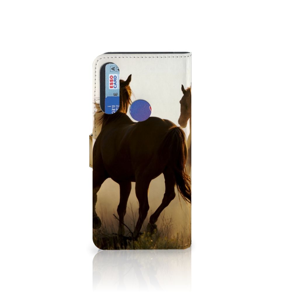 Alcatel 1S 2020 Telefoonhoesje met Pasjes Design Cowboy