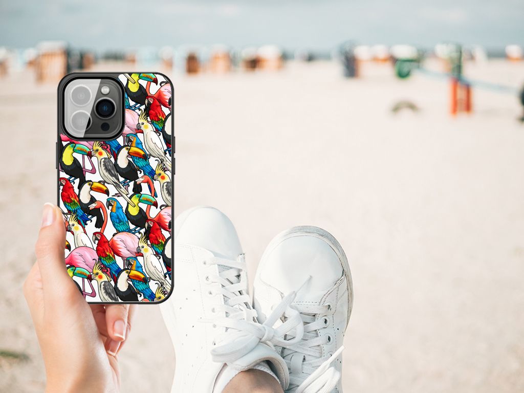 iPhone 13 Pro Max Dierenprint Telefoonhoesje Birds B2C Telecom