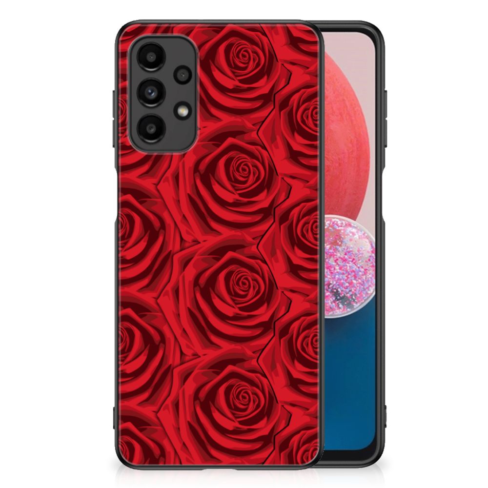 Samsung Galaxy A13 4G Bloemen Hoesje Red Roses B2C Telecom