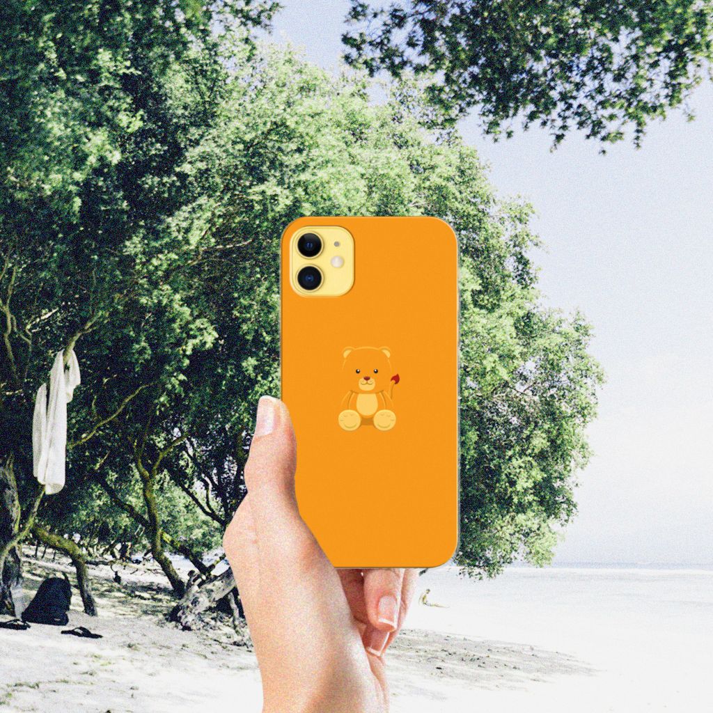 Apple iPhone 11 Telefoonhoesje met Naam Baby Beer