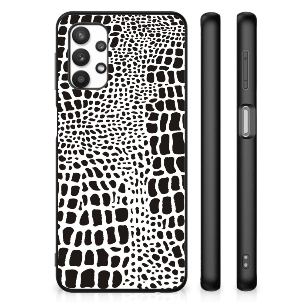 Samsung Galaxy A32 5G Dierenprint Telefoonhoesje Slangenprint B2C Telecom