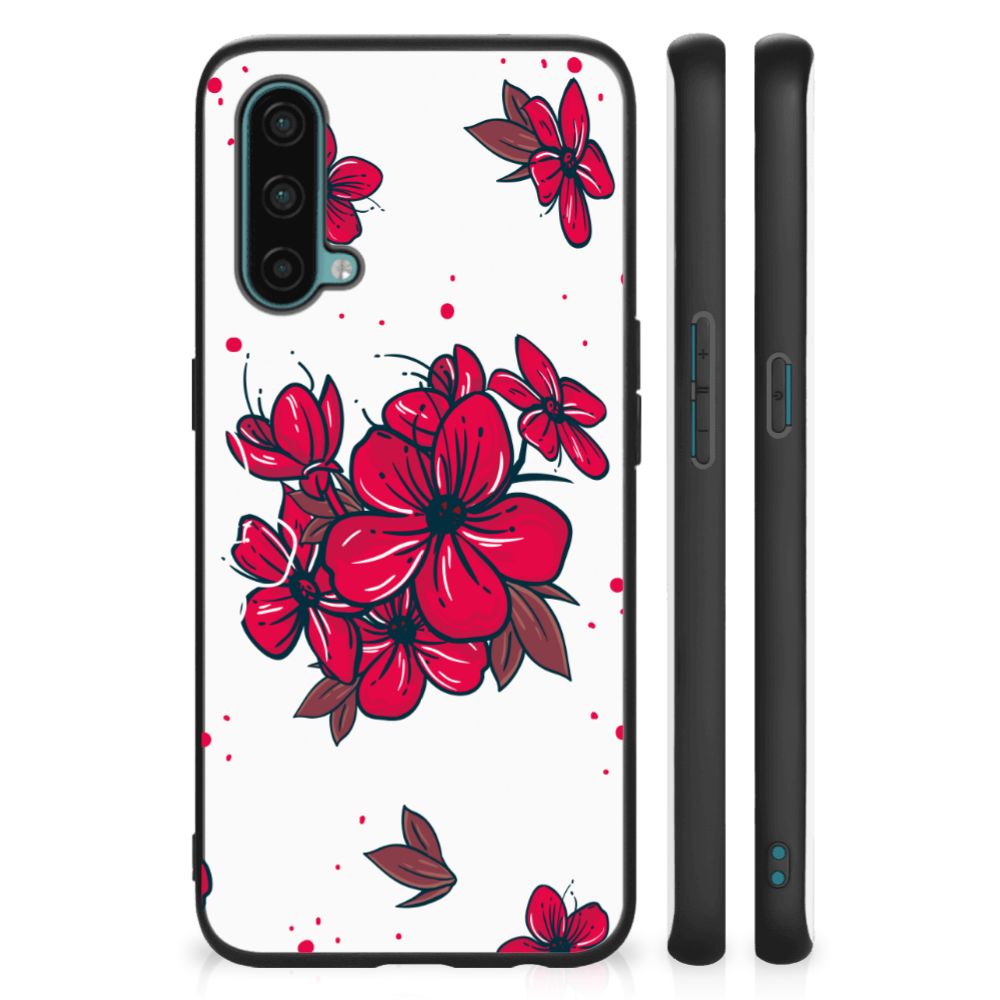 OnePlus Nord CE 5G Bloemen Hoesje Blossom Red B2C Telecom