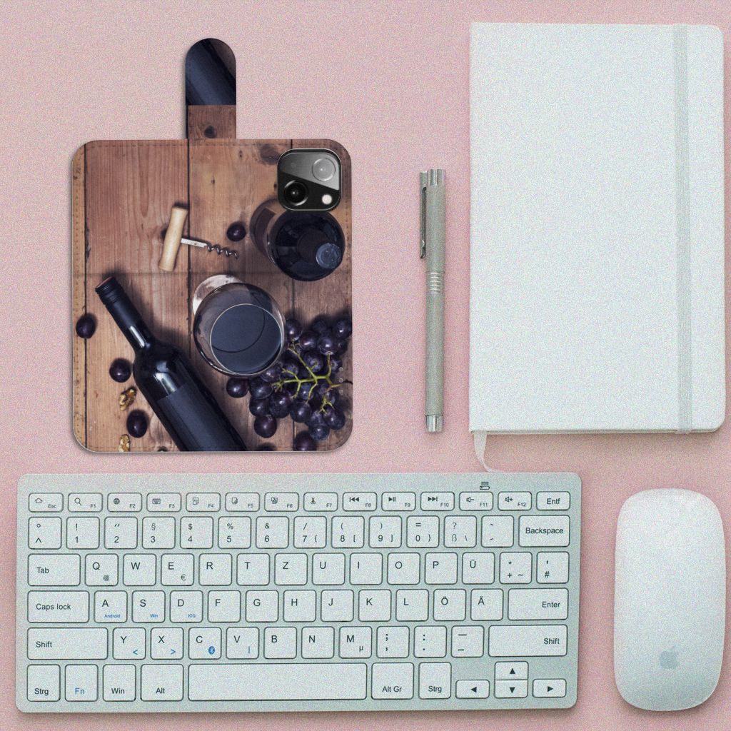 iPhone 13 Mini Book Cover Wijn