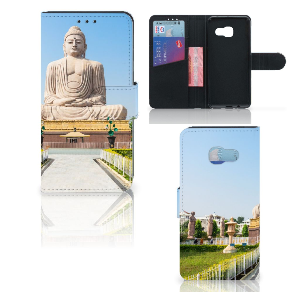 Samsung Galaxy A3 2017 Flip Cover Boeddha