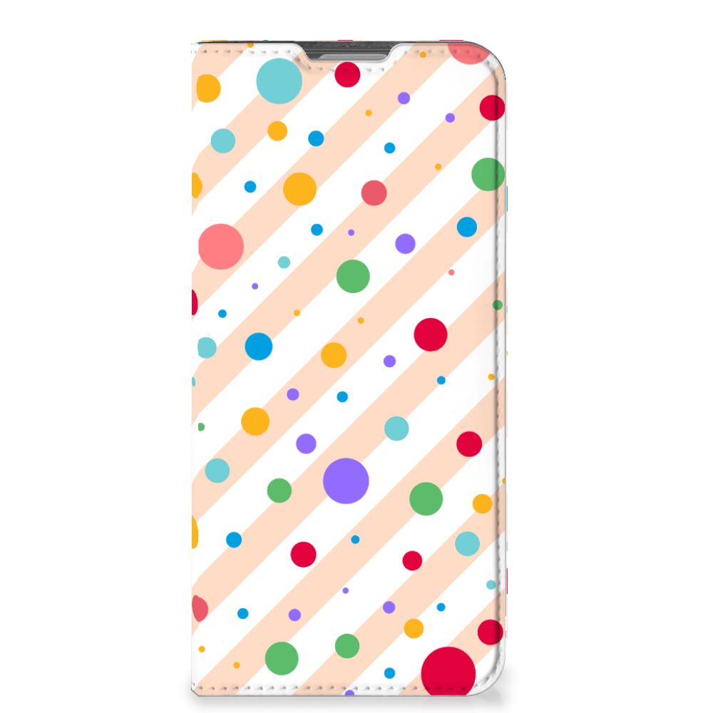 OPPO Reno8 Lite Hoesje met Magneet Dots - B2C Telecom