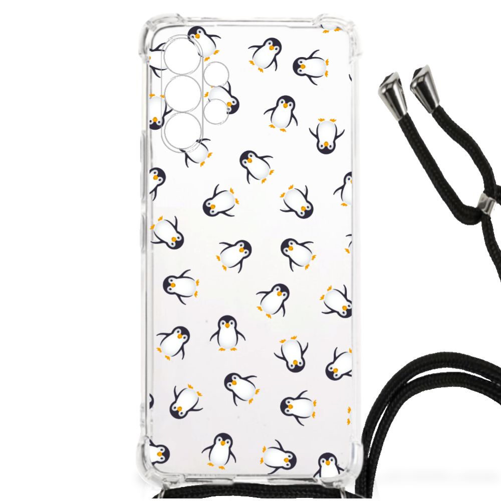 Doorzichtige Silicone Hoesje voor Samsung Galaxy A13 4G Pinguïn B2C Telecom